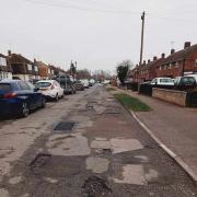Trinity Avenue in Mildenhall is one of more than 400 roads to be resurfaced this year.