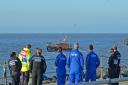 A search was carried out off the coast of Lowestoft for missing woman Stephanie Parker Picture: MICK HOWES