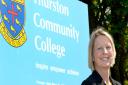 Helen Wilson, principal of Thurston Community College (left). Picture: Pagepix Ltd.
