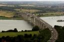 National Highways has put a reduced speed limit in place on the Orwell Bridge