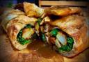 Roast dinner wraps from P&B at The Butchers Arms in Beccles