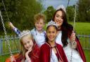 2023's Beccles Carnival Queen Miranda Hyde with her attendants Jaimia Woolnough, Lionel-John Richards and Phoebe Jackson.
