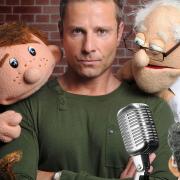 Paul Zerdin with his new cast of characters for his latest show 'Hands Free' which is coming to The Apex in Bury St Edmunds