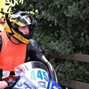Matt Finch decided to take to the motorcycle track after a testicular cancer diagnosis