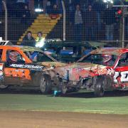 Banger racing at Foxhall is always entertaining