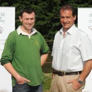 Paul Denny and Robert Gooch of the Wild Meat Company at Blaxhall (Image: Wild Meat Co)