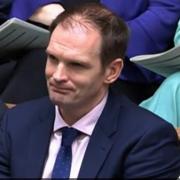 Dan Poulter sat on the Labour benches for the first time at Wednesday's PMQs.