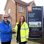 Bellway supports Cancer Research UK with donation for relay event in Bury St Edmunds