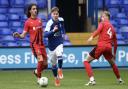 England U17 international forward Mason Cotcher played for Ipswich Town U21s as a trialist yesterday.