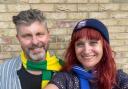 EADT editor Liz and her husband, Mark, are relishing the return of Ipswich Town v Norwich City