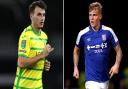 Liam Gibbs and Brandon Williams have played for both Ipswich Town and Norwich City