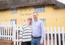 Stephen and Julie Penney of the Swan Inn in Monks Eleigh