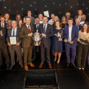 Suffolk Farm Business competition winners at the Trinity Park awards event in October 2022