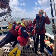 The Excelsior Trust offers sailing trips on Excelsior, one of the UK’s most historic vessels