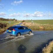 A flood warning has been issued for parts of Suffolk today