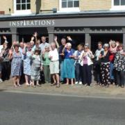 The Wickham Market community celebrated the first anniversary of Inspirations in 2017