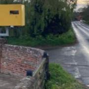 Guy Hayward says the speed camera near the B1078 has caused motorists to slow down