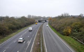 The A12 has been criticised in a new survey (file photo)