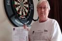 A minibus driver from Bury St Edmunds is planning to visit 30 pubs in just ten days to achieve a score of 1,000,001 in a mammoth darts tour of England.