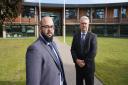 Brexit advisors Koyas Miah and Michael Chapman said they were helping Suffolk businesses make the most of growth opportunities post-Brexit that would make the county's economy more resilient. Picture: ANDREW ST LEDGER/SCC