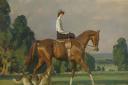 Miss Ruth Brady on Bugle Call, painted by Sir Alfred Munnings. Picture: Submitted by Dick Barton.