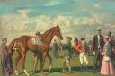 The Sir Alfred Munnings painting which sold at Christies in London for £2,098,500.