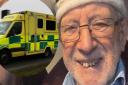 Bernard Turner, 84, who lives in Ipswich had to wait 12 hours for an ambulance