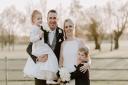 Rory and Marion Jackson with their children Isla, 4, and Louie, 6. Picture: Sharon Cudworth Photography and Holly Hambling Photography
