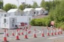 The Covid drive-through testing centre near the Copdock Interchange in Ipswich is reopening