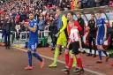 Sam Morsy leads Ipswich Town out at Sunderland yesterday. Fans felt the Black Cats were 'there for the taking' before two late goals saw Town lose 2-0.