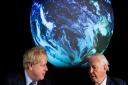 COP26 will give the UK an opportunity a chance to be a leader on the global stage against climate change — and could bolster East Anglia's green credentials. Pictured: Prime Minister Boris Johnson (left) and Sir David Attenborough.