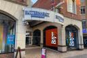 The north entrance to the Buttermarket in Ipswich as it currently looks.