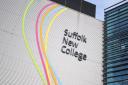 A woman was approached by a man near Suffolk New College who attempted to rob her.