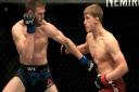 Arnold Allen, right, is unbeaten in the UFC and ranked 12th in the world featherweight rankings. He hopes to fight Jeremy Stephens next Picture: PA SPORT