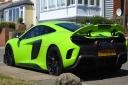 A McLaren on display at the supercar meet in Felixstowe  Picture: Andy Jacklin