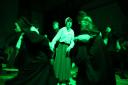 The reign of terror conducted by Matthew Hopkins, the Witchfinder General, is explored in The World Turned Upside Down, a new play staged by The Chainers, youth theatre.  Photo: Bill Jackson