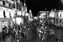 Busy night on the Cornhill as the Christmas lights were switched on  Picture: RICHARD SNASDELL
