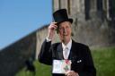 Nicholas Parsons with his Commander of the Order of the British Empire (CBE) medal. Picture: Steve Parsons/PA Wire