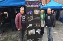 Liam, Miles and Chris from Bring Back Retro Gaming organised a popular event on the Cornhill in Ipswich Picture: SUZANNE DAY