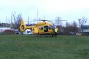 The Air Ambulance responded to the incident but left just after 3.30pm.

Picture: ARCHANT