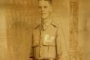 Harry Cole in his uniform Picture: Andrew Young