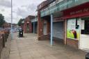 Police were called to shops off Hawthorne Avenue in Colchester on Friday morning Picture: JAKE FOXFORD