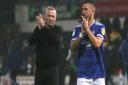 Could Ipswich Town manager Paul Lambert and captain Luke Chambers be competing in a regionalised League One in future? Photo: ROSS HALLS