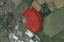 Plans for 190 homes and a new care home have been submitted to Babergh District Council. Picture: GOOGLE MAPS