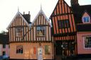 Britain's wonkiest house in Lavenham Picture: ANGLIA PRESS AGENCY