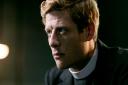 James Norton as Sidney Chambers in the TV version of Grantchester. Author James Runcie is speaking about the latest Grantchester novel which explores how Sidney joined the church.  Photo: ITV