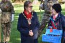 Ipswich major Jane Riley helped to launch this year's Poppy Appeal. Picture: SONYA DUNCAN