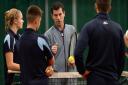Tim Henman during his visit to Culford School. Picture: PAGEPIX LTD