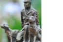 A maquette of the National K9 Memorial. Picture: K9 MEMORIAL FUND