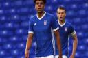 Tom Adeyemi's first game in a Town shirt. Picture: Ross Halls